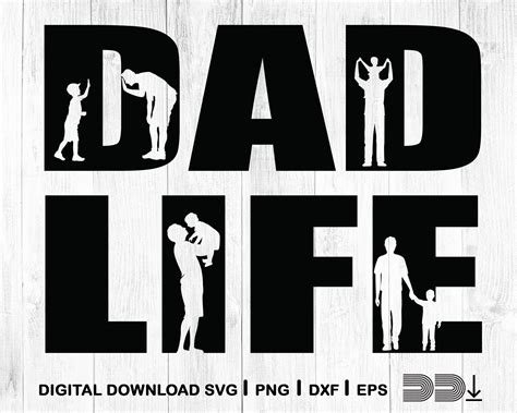 Dad Svg Dad Life Svg Fathers Day Svg New Dad Svg Etsy