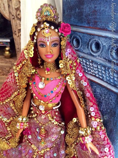 Sundari Gopi Doll Ooak Barbie Doll Indian Princess Rukmini I M A Barbie Girl Black Barbie