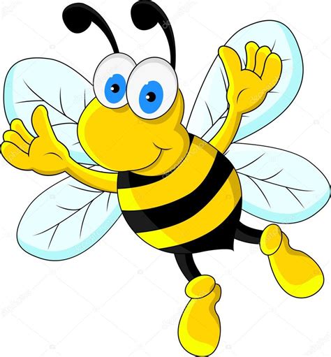 Happy Bee Cartoon — Stock Vector © Starlight789 12216627