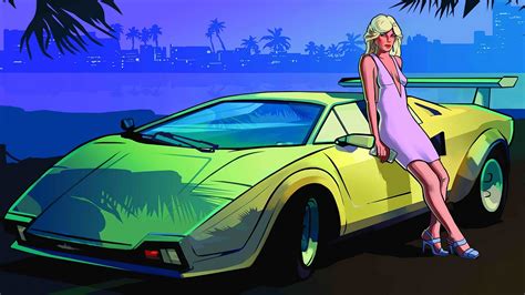 Women Luxury Grand Theft Auto Vice City 4k Wallpaperhd Games