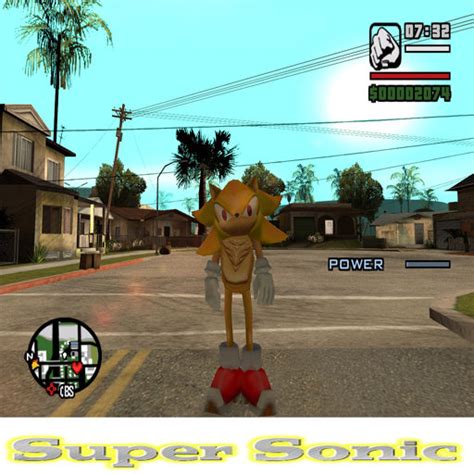 Gta San Andreas Super Sonic Mod Mod