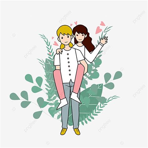 Sex Couple Love Vector Hd Images Female Same Sex Couple Character