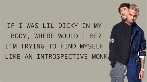 Lil Dicky Freaky Friday Feat Chris Brown Official Lyrics Video 2018