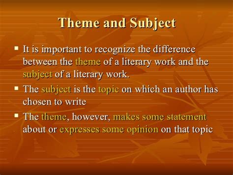 😎 What Is The Difference Between Topic And Theme What Is The