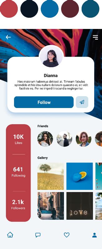 User Profile Figma Community