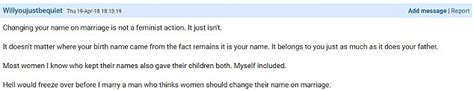 Mumsnet User Says She S Still Judged For Keeping Her Maiden Name Daily Mail Online