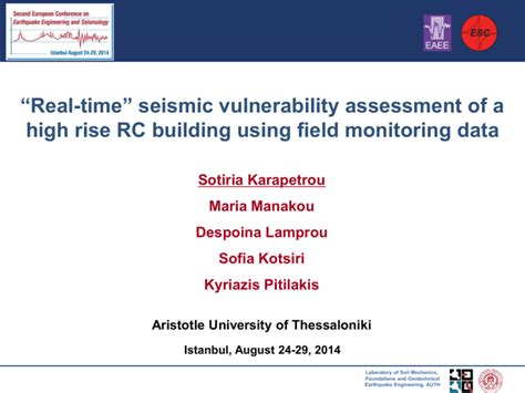 Seismic Vulnerability Assessment Of A High Rise RC Building