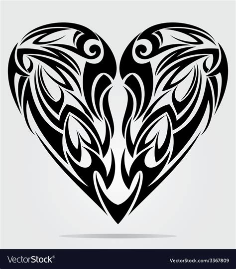 Heart Tattoo Designs Design Trends Premium Psd Vector