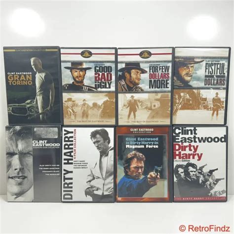 Clint Eastwood Dvd Lot Dirty Harry Collection Movies