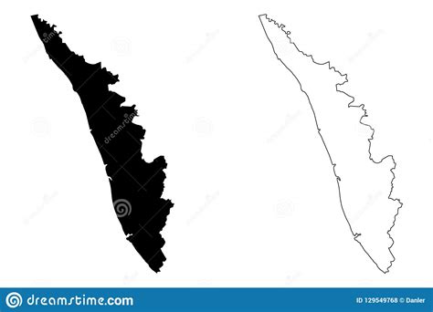 I want a border around the active link part of the image that is defined by the coordinates. Kerala map vector stock vector. Illustration of division - 129549768