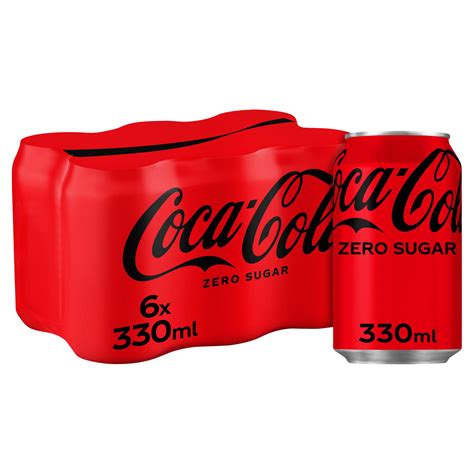 Coca Cola Zero Sugar 6 X 330ml Multipacks Iceland Foods
