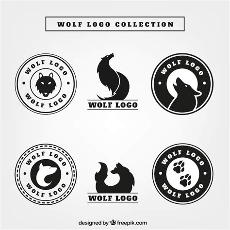 Premium Vector Wolf Logos Pack