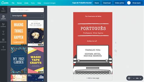 Capas Para Trabalhos Escolares