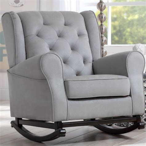 Upholstered Rocking Chair For Nursery Qchair