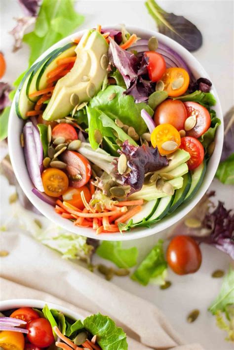 The Best Easy Vegan Salad The Live In Kitchen