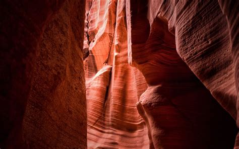 Download Wallpapers Antelope Canyon Orange Rocks Cave Canyon