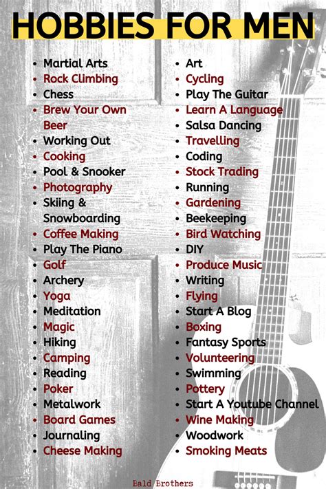 50 best hobbies for men that can only improve your life in 2020 best hobbies for men hobbies