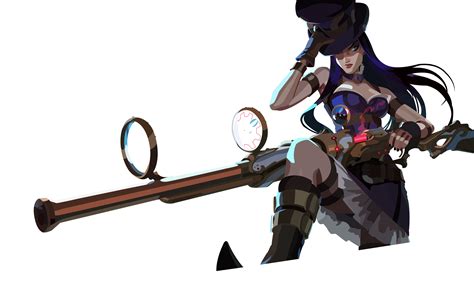 League Of Legends New Caitlyn By SweetTeddy12 On DeviantArt