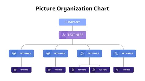 Organizational Structure Ppt Animated Presentationhierarchydiagram