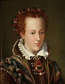 Portrait of Giovanna d'Austria 1548-1578 Painting by Alessandro Allori ...