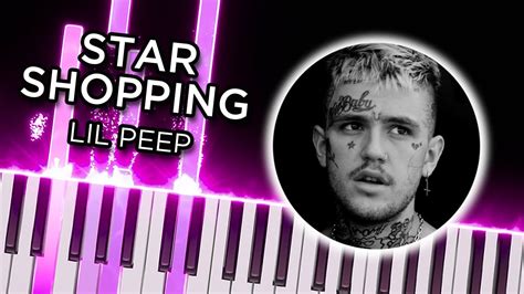 Star Shopping Lil Peep Piano Tutorial Youtube