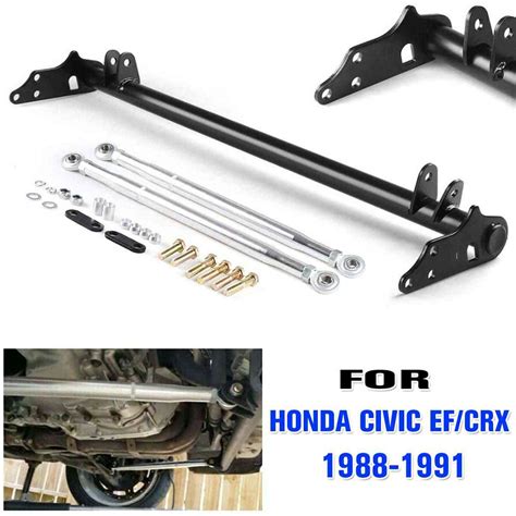 traction bars for honda 88 91 civic crx ef k series swap k20 k24 aliexpress