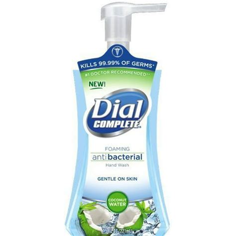 Dial Complete Antibacterial Foaming Hand Soap Coconut Water 75 Fluid