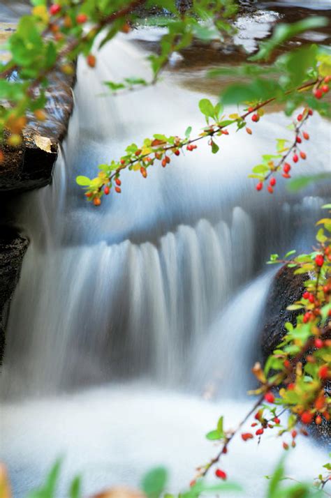 Motion Blur Waterfall Photograph By Martin Wahlborg Fine Art America