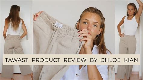 Tawast Product Review Sustainable Fashion Influencer Chloe Kian Youtube