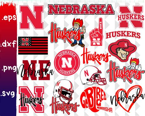 University Of Nebraska Nebraska Cornhuskers Nebraska Cornhuskers Svg