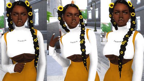 Sims 4 Ebonix Hair Custom Content You Will Love — Snootysims