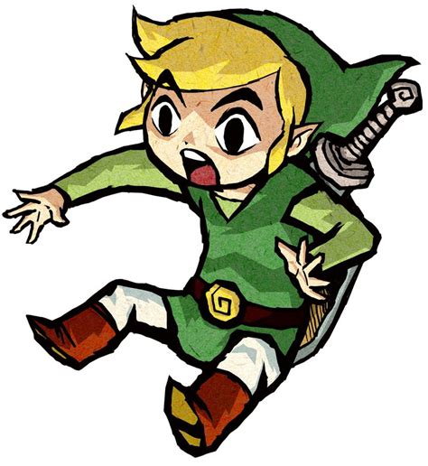 Link Surprised Characters And Art The Legend Of Zelda The Wind Waker
