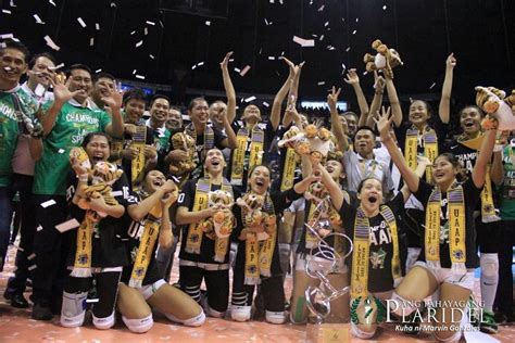 Dlsu Lady Spikers Bag Championship For Uaap Season 79 Volleyball Games
