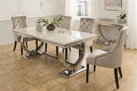Marble Dining Table 6 Seater Aliciamarriott