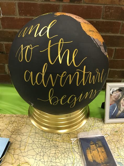 Made By A Friend For Our Travel Themed Grad Party Grad Parties