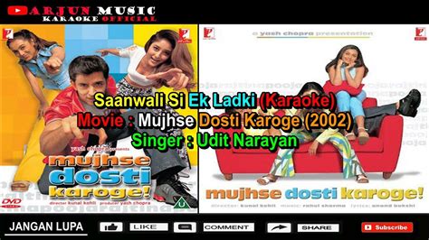 Saanwali Si Ek Ladki Karaoke Youtube