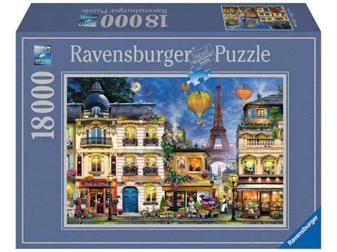 Ravensburger Puzzle 18000 Pièces Promenade Du Soir Dans Paris