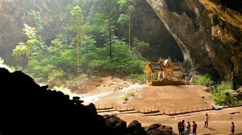 Temple In Phraya Nakhon Cave Thailand Cave City City By The Sea