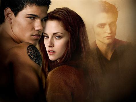 Jacob Bella And The Memory Of Edward Twilight Series Wallpaper