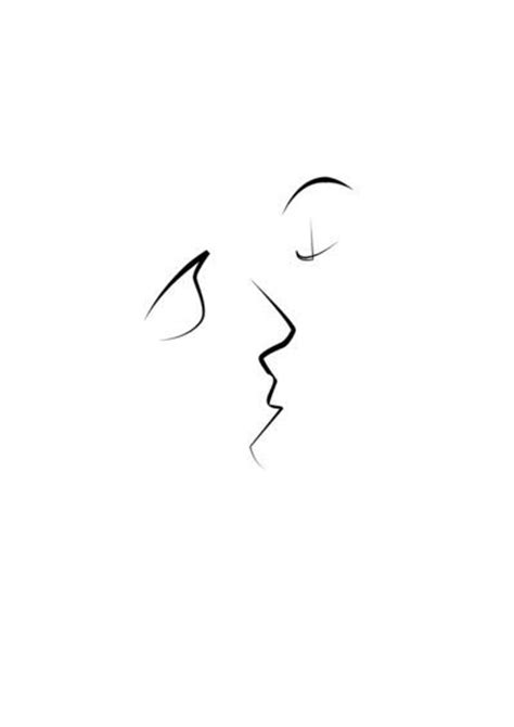 • download this continuous line drawing of couple kissing each other vector illustration simple minimalist design concept, hand drawn, couple. Рисунки карандашом для срисовки про любовь