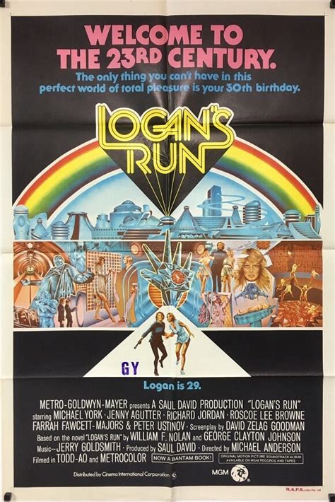 Téléchargez l'affiche de logan's run en pleine qualité. Logan's Run : The Film Poster Gallery