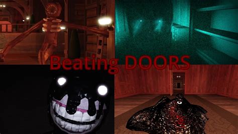 How To Beat DOORS And It S Monsters Roblox DOORS YouTube