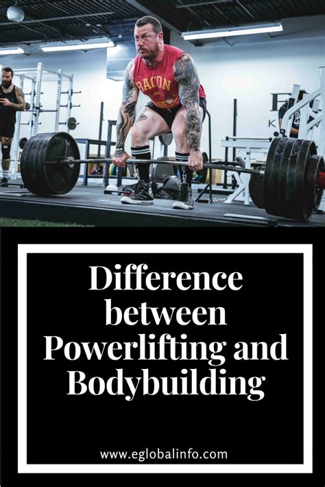 What Is The Difference Between Powerlifting And Bodybuilding