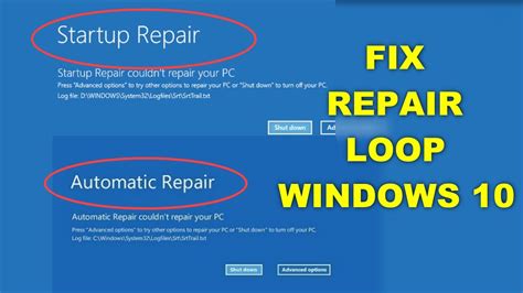 How To Fix Automatic Startup Repair Loop In Windows Easy Ways