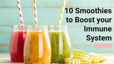 10 Smoothies To Boost Your Immune System Applied Science Nutrition