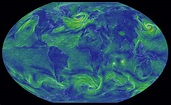Realtime (upd. every 3h) Earth wind simulation map! http://earth ...