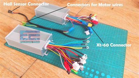 500w Ebike Brushless Motor Controller Wiring Explanation Hoverboard