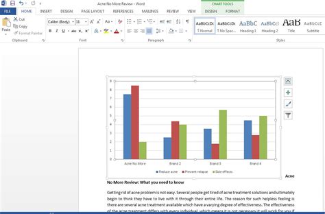 How To Make Chart In Word Document Printable Templates