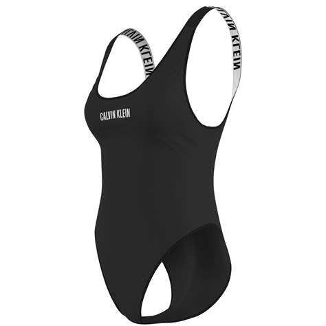 Calvin Klein Scoop Back One Piece Swimsuit Scoop Neck Swimsuits