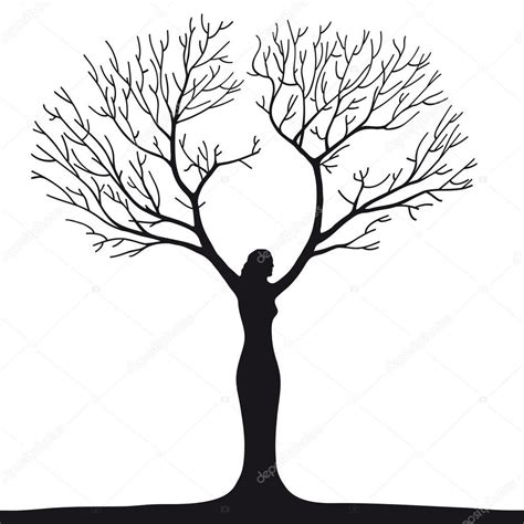 A Surreal Illustration Of A Woman Tree Tree Of Life Art Tree Of Life